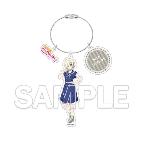 『ラブライブ!虹ヶ咲学園スクールアイドル同好会』ワイヤーアクリルキーホルダー ミア・テイラー